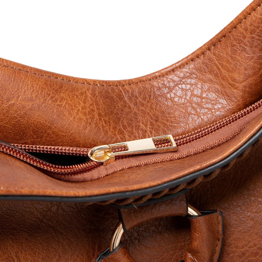 Sophistication Élégante de Nellie | Sac à Épaule en Cuir