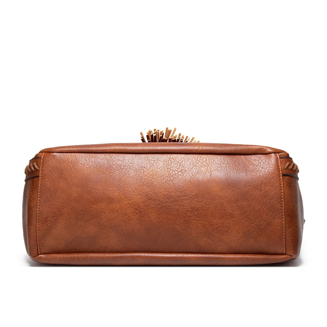 Sophistication Élégante de Nellie | Sac à Épaule en Cuir