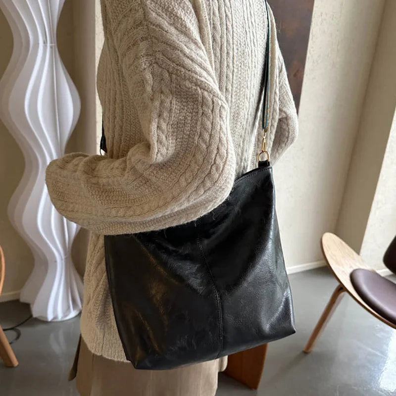 Le Charme Vintage de Chelsey | Sac à Bandoulière en Cuir