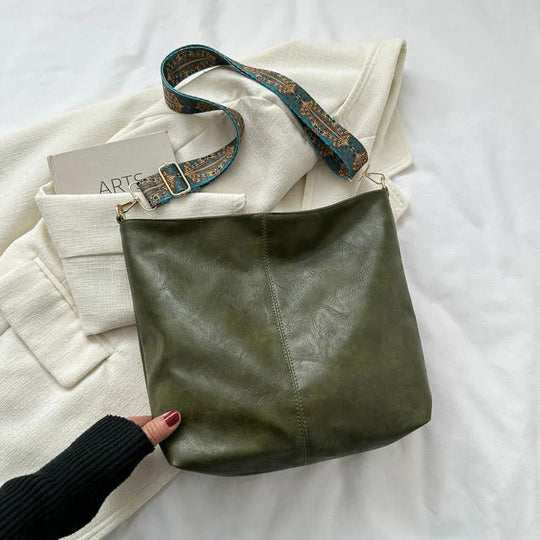 Le Charme Vintage de Chelsey | Sac à Bandoulière en Cuir