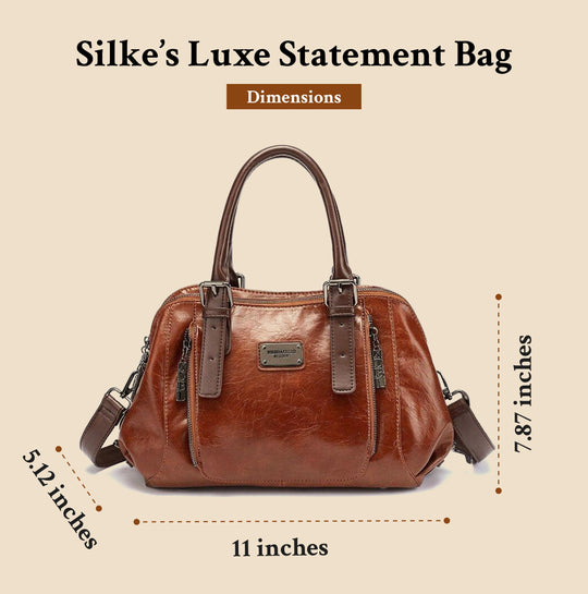 Le Luxe Déclaré de Silke | Sac en Cuir