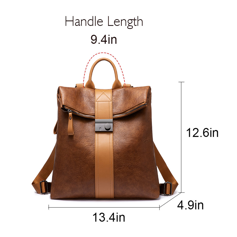 Sac à Dos en Cuir Unique - Style de Grace