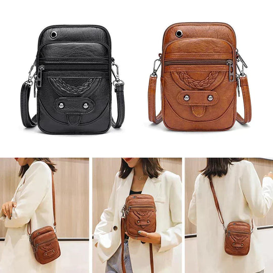 L’Élégance Vintage de Vellana | Sac Bandoulière en Cuir