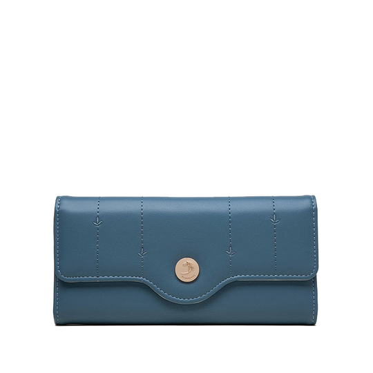 Porte-Monnaie à Poche - Portefeuille Trifold Élégant en Cuir