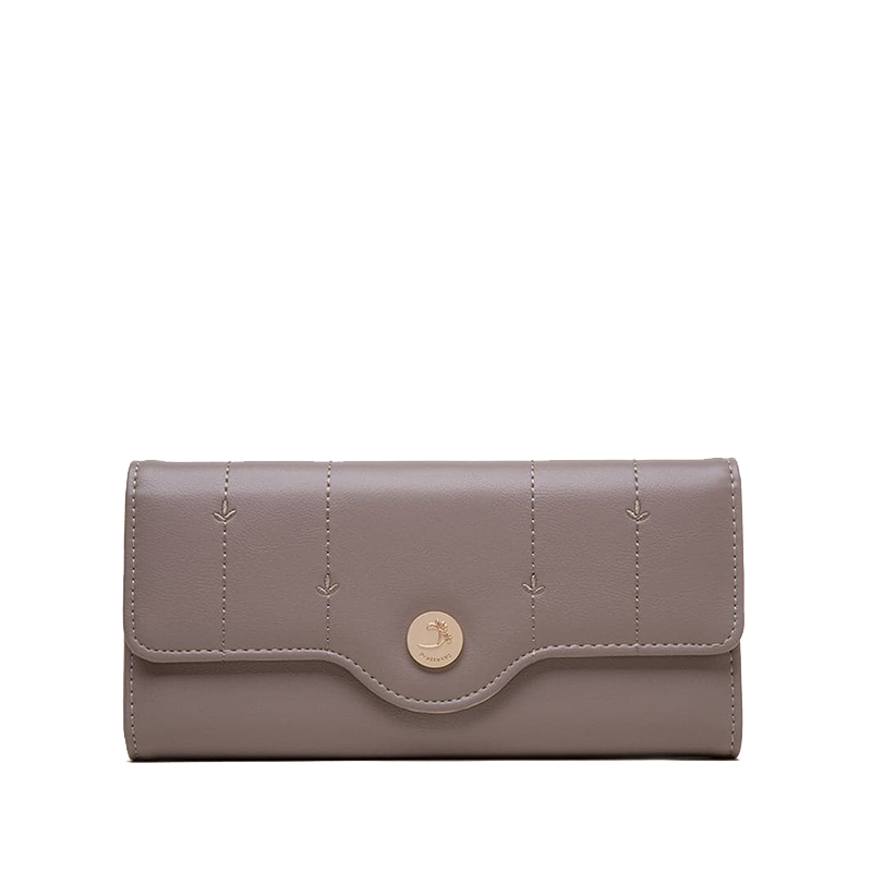 Porte-Monnaie à Poche - Portefeuille Trifold Élégant en Cuir