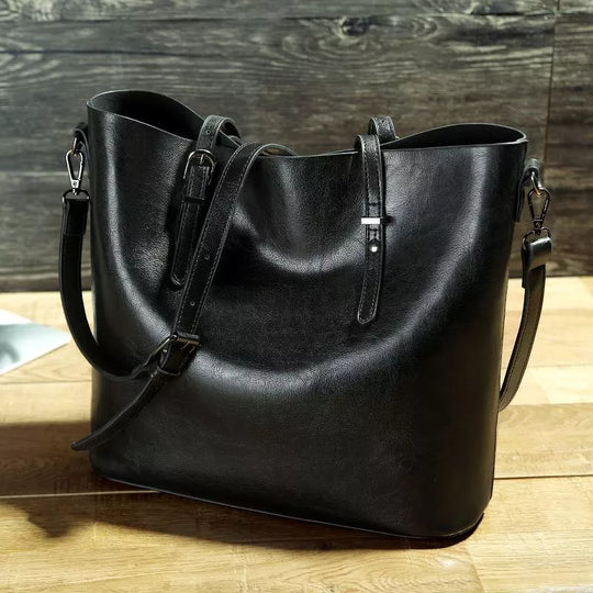 Élégance Intemporelle de Nicole | Sac à Main Vintage en Cuir