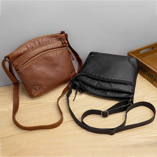 Élégance Durable de Zoé | Sac d'Épaule en Cuir
