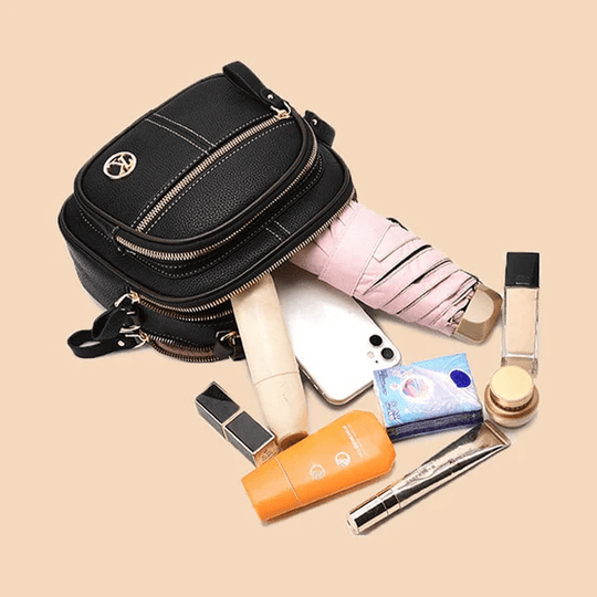 Sophistication Intemporelle de Molly | Sac en Cuir Stylé avec Bandoulière
