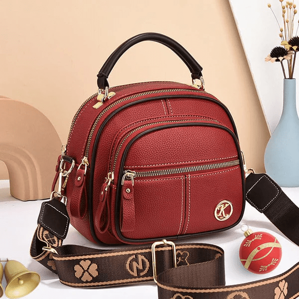 Sophistication Intemporelle de Molly | Sac en Cuir Stylé avec Bandoulière