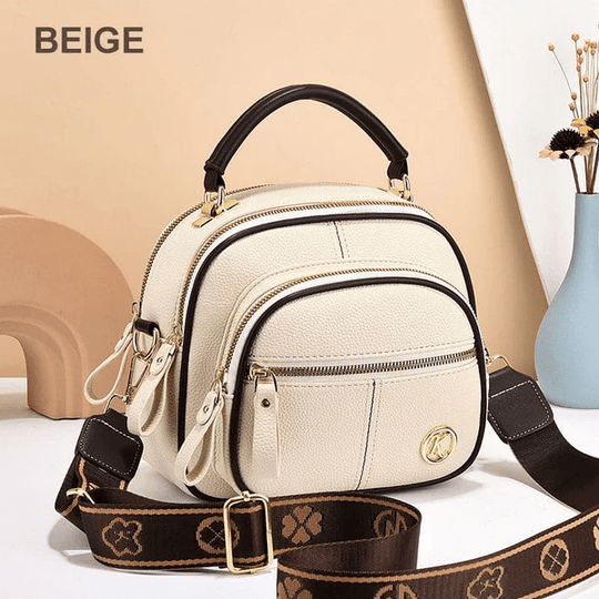 Sophistication Intemporelle de Molly | Sac en Cuir Stylé avec Bandoulière
