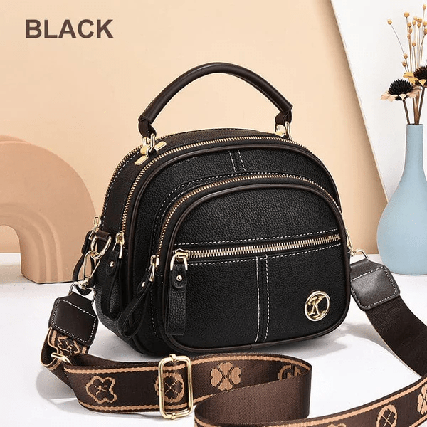 Sophistication Intemporelle de Molly | Sac en Cuir Stylé avec Bandoulière