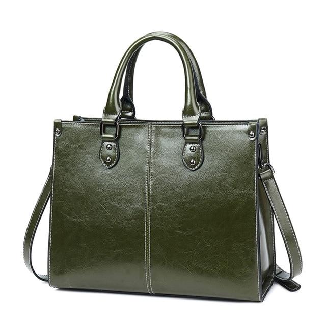 Cabas Élégant en Cuir - Classique et Fonctionnel